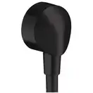 Шланговое під'єднання Hansgrohe Fixfit E без зворотного клапана, Matt Black (27454670)
