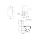 ARTCERAM Унитаз напольный ArtCeram File 2.0 с сиденьем для унитаза Soft Close (FLV003 01; 00+ FLC001 01; 00 + FLA002 01) фото 4 Aquada.com.ua