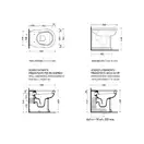 Чаша унитаза Flaminia Efi plus (EF117R) фото 3 Aquada.com.ua