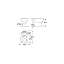 GROHE Чаша унитаза BAU CERAMIC (39349000) фото 2 Aquada.com.ua