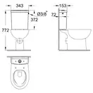 GROHE Бачок унитаза BAU CERAMIC (39437000) фото 2 Aquada.com.ua