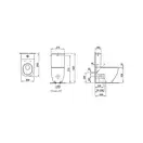 Унитаз-компакт Laufen Pro с сиденьем Soft Close (H8679530008701) фото 2 Aquada.com.ua