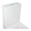 Унітаз-компакт Qtap Crow безобідковий з сідінням Soft-close QT05222170W (QT05222170W) фото 4 Aquada.com.ua
