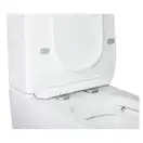 Унітаз-компакт Qtap Crow безобідковий з сідінням Soft-close QT05222170W (QT05222170W) фото 5 Aquada.com.ua