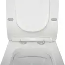 Унітаз-компакт Qtap Crow безобідковий з сідінням Soft-close QT05222170W (QT05222170W) фото 7 Aquada.com.ua