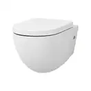 ARTCERAM Унитаз подвесной ArtCeram File 2.0 белый глянец с сиденьем для унитаза Soft Close (FLV001 01; 00 + FLA002 01) фото 3 Aquada.com.ua