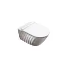 Унитаз подвесной Newflush (безободковый) Catalano Gold & Silver с сиденьем Soft Close (1VS55RZEBA+5SCSTP000) фото 1 Aquada.com.ua