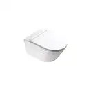 Унитаз подвесной Newflush (безободковый) Catalano Premium с сиденьем Soft Close, белый матовый (1VS55RZEBM+5SCSTPBM) фото 1 Aquada.com.ua