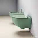 Унитаз подвесной Catalano Sfera с сидением Soft Close, зелёный матовый (1VSF54RVS+5SCSTPVS) фото 3 Aquada.com.ua