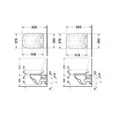 Унитаз подвесной Duravit DuraStyle (2542590000) фото 4 Aquada.com.ua