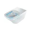 DURAVIT DURASTYLE унитаз подвесной 37*54см, без смывного края, вкл. крепление Durafix (2551090000) фото 3 Aquada.com.ua