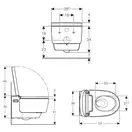 Унитаз подвесной Geberit AquaClean Mera Comfort хром (146.214.21.1) фото 10 Aquada.com.ua