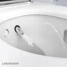 Унитаз подвесной Geberit AquaClean Mera Comfort хром (146.214.21.1) фото 5 Aquada.com.ua