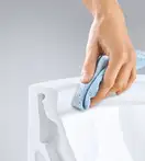 Унитаз подвесной Grohe Bau Ceramic, безоободковый (39427000) фото 3 Aquada.com.ua