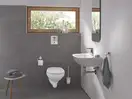 Унитаз подвесной Grohe Bau Ceramic, безоободковый (39427000) фото 12 Aquada.com.ua