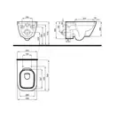 Безободковый унитаз Kolo Modo Pure L33123000 (L33123000) фото 2 Aquada.com.ua