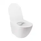 Унітаз підвісний Qtap Jay безобідковий з сідінням Slim Soft-close QT07335176W (QT07335176W) фото 3 Aquada.com.ua
