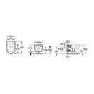Унітаз підвісний Roca Meridian-N з кришкою soft close 56х36 (A34H249000)
