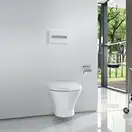 Унітаз підвісний Roca Nexo Clean Rim з кришкою (A34H64L000)