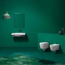 Унитаз подвесной Simas Spazio с сиденьем Soft Close (LFT18+LFT006+F85) фото 3 Aquada.com.ua
