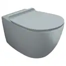 Унитаз подвесной Simas Vignoni с сиденьем Soft Close, tela matt (VI18/F85+VI004 tela matt) фото 1 Aquada.com.ua