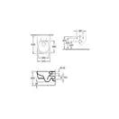 Унитаз подвесной Villeroy & Boch Avento DirectFlush (с сиденьем Soft Close) (5656HR01) фото 2 Aquada.com.ua