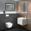 Унитаз подвесной DirectFlush (безободковый) Villeroy & Boch Legato с сиденьем Soft Close (5663RS01) фото 2 Aquada.com.ua