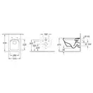 Унитаз подвесной DirectFlush (безободковый) Villeroy & Boch Architectura (5685R001) фото 5 Aquada.com.ua
