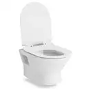 VOLLE FIESTA RIM унитаз подвесной без ободка, сиденье твердое SLIM slow-closing 51*36*40см (13-77-034) фото 3 Aquada.com.ua