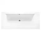 Ванна акриловая Devit Lusso 170 х 75 см, с ножками set01u, тонкий борт, правая (17075135R) фото 1 Aquada.com.ua
