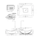 Ванна из искуственного камня Flaminia Leggera 220 х 180 см (LG210) фото 6 Aquada.com.ua