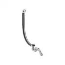 Слив/перелив для нестандартных ванн, скрытая часть Hansgrohe Flexaplus (цвет - хром) (58141180) фото 2 Aquada.com.ua