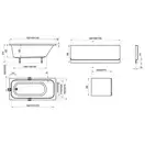 Ravak Chrome Ванна акриловая 150х70 см, белая (C721000000)