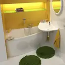 Ванна акриловая Ravak Avocado 150 х 75 см, L (исполнение слева) (CT01000000) фото 2 Aquada.com.ua