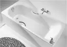 Roca PRINCESS ванна 170*75см прямоугольная, с ручками, без ножек (A220270001)