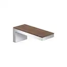 Излив для ванны Axor MyEdition (цвет - хром/чёрный орех) (47412000+47906000) фото 1 Aquada.com.ua