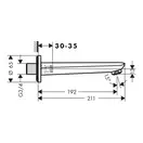 Вилив для ванни Hansgrohe Novus (71320000)