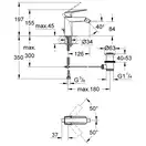 Grohe Allure Brilliant Змішувач для біде, хром (23117000)