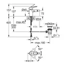 Змішувач для біде Grohe BauLoop (23338000)