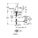 Змішувач одинважільний для біде Grohe Eurodisc Joy S-size (24036000)