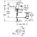 Смеситель для биде Grohe Eurosmart, хром (32929002)