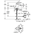 Змішувач для біде Grohe Eurostyle (33565LS3)