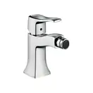Смеситель для биде, однорычажный Hansgrohe Metris Classic (цвет - хром), с донным клапаном (31275000) фото 1 Aquada.com.ua