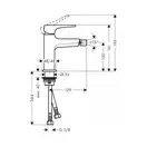 Hansgrohe Metropol Смеситель для биде, хром (32520000)