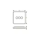 Запорно-переключающее устройство на 3 потребителя Axor ShowerSelect (36773000) фото 2 Aquada.com.ua