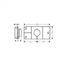 Термостат для душа Axor One (цвет - хром) (45713000) фото 3 Aquada.com.ua