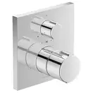 Термостат душа для скрытого монтажа, на 1 потребитель Duravit C.1 (цвет - хром) (C14200015010) фото 1 Aquada.com.ua