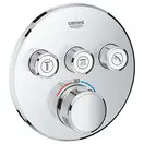 GROHE Термостат для душа/ванны с 3 кнопками, накладная панель SmartControl (29121000) фото 4 Aquada.com.ua
