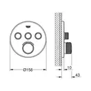 Grohe Grohtherm SmartControl Термостат, хром (29121000)