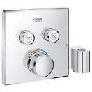Термостат для ванны на 2 выхода Grohe Grohtherm SmartControl (цвет - хром), со встроенным держателем для ручного душа (29125000) фото 10 Aquada.com.ua